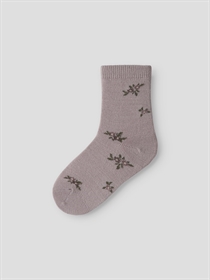 NAME IT Uld 4 Pak Sokker Wak Shadow Gray